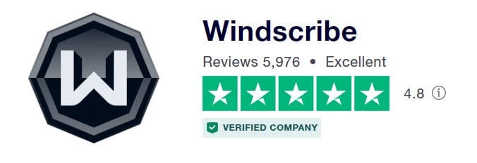 Windscribe VPN Trustpilot User Reviews | CyberCrew