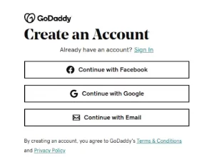 GoDaddy Registration Process | CyberCrew