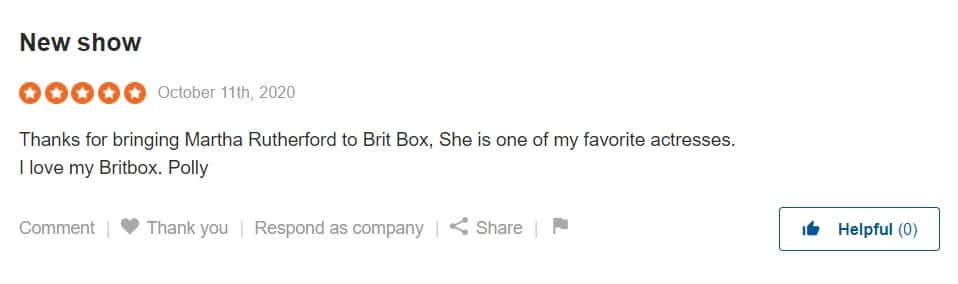 britbox user reviews | CyberCrew