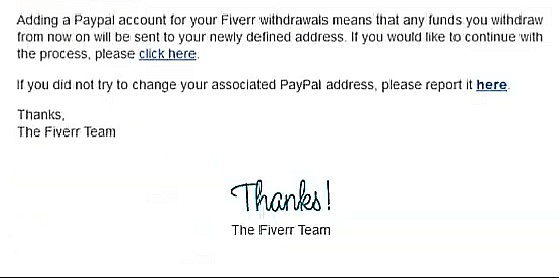 Fiverr PayPal Account Withdrawals | CyberCrew