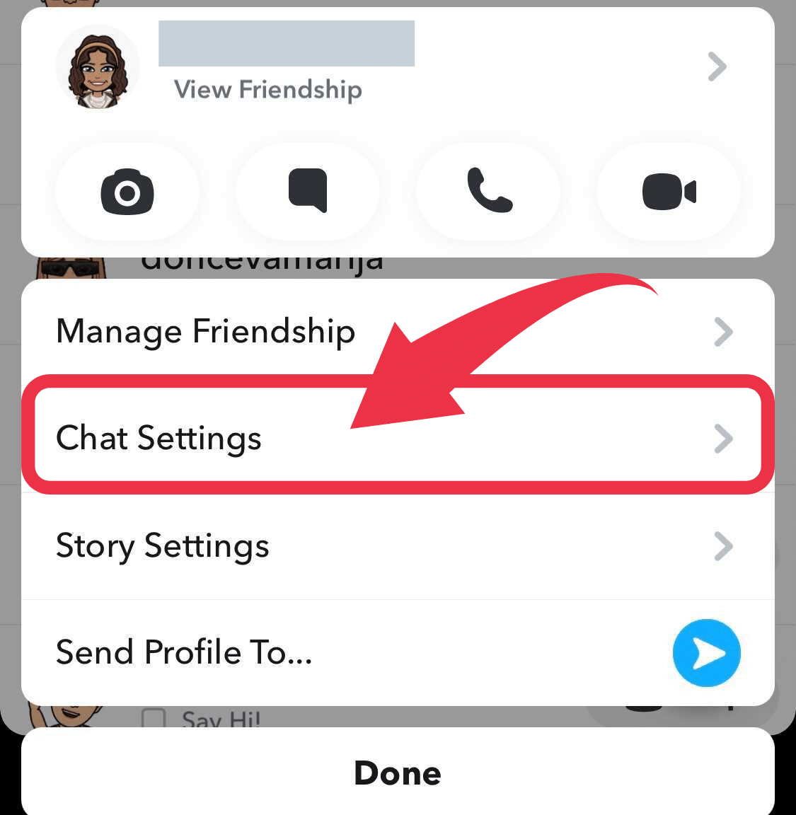 Snapchat Chat Settings | CyberCrew