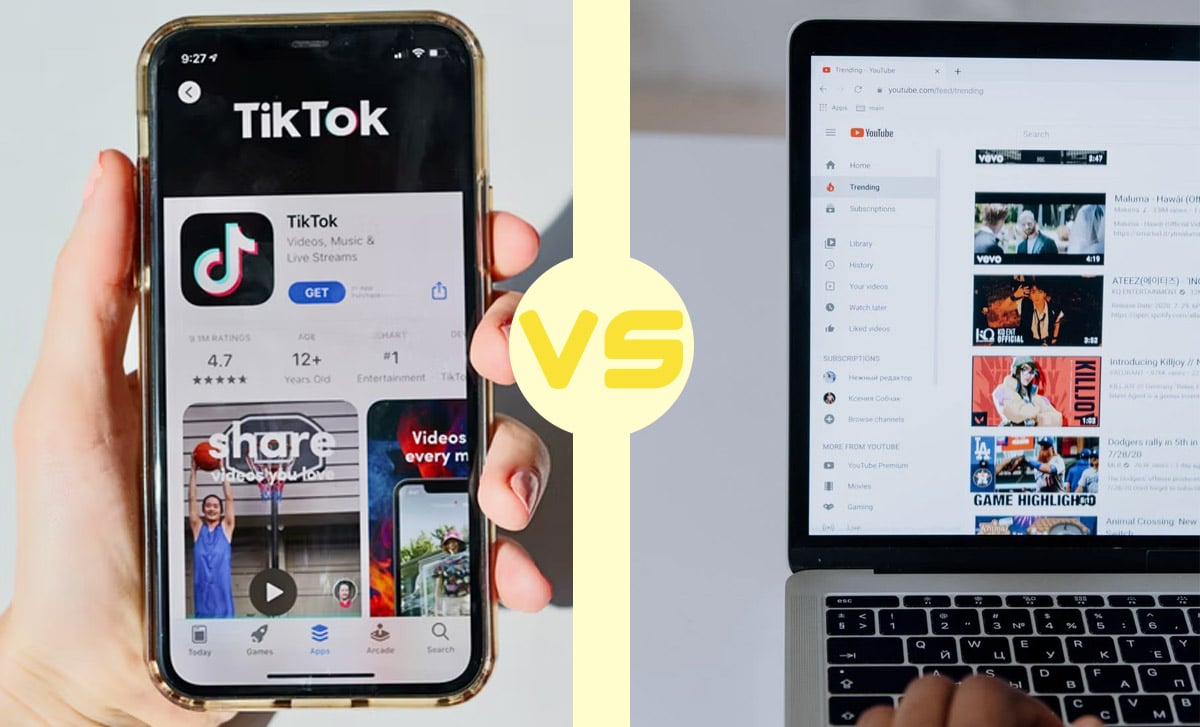 YouTube vs TikTok | CyberCrew