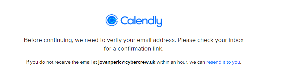 Calendly Setup | CyberCrew