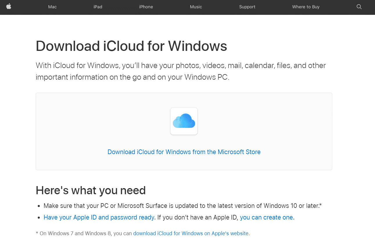 Uploading Photos to iCloud From Windows PC Step 1 | CyberCrew