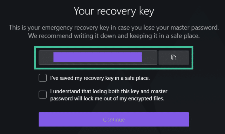 NordLocker Recovery Key | CyberCrew