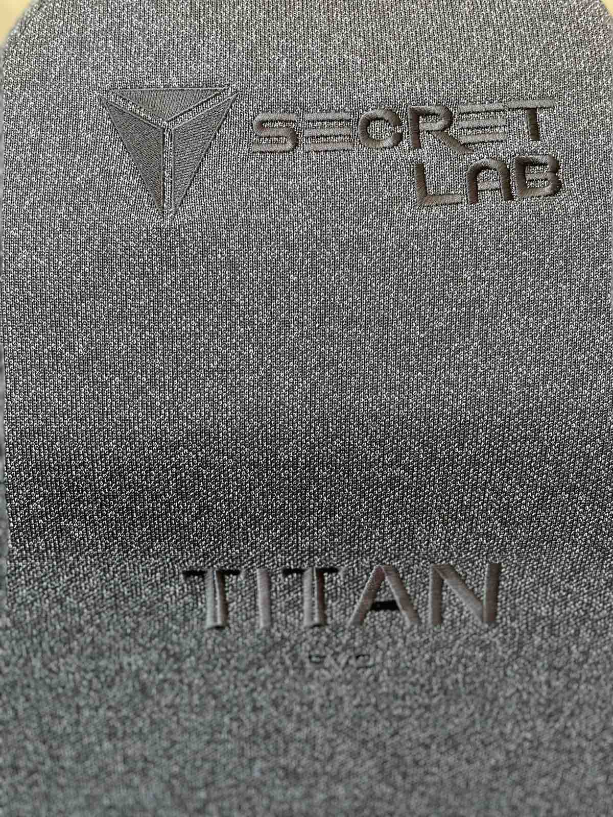Secretlab Titan Evo 2022 Fabric and Branding | CyberCrew